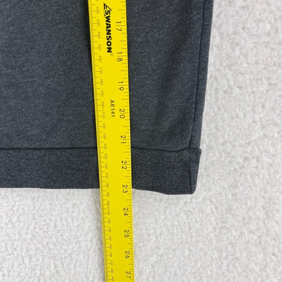 Stussy Sweater Womens Small Gray Graphic Print Long Sleeve Pullover Boat Neck - Picture 7 of 12